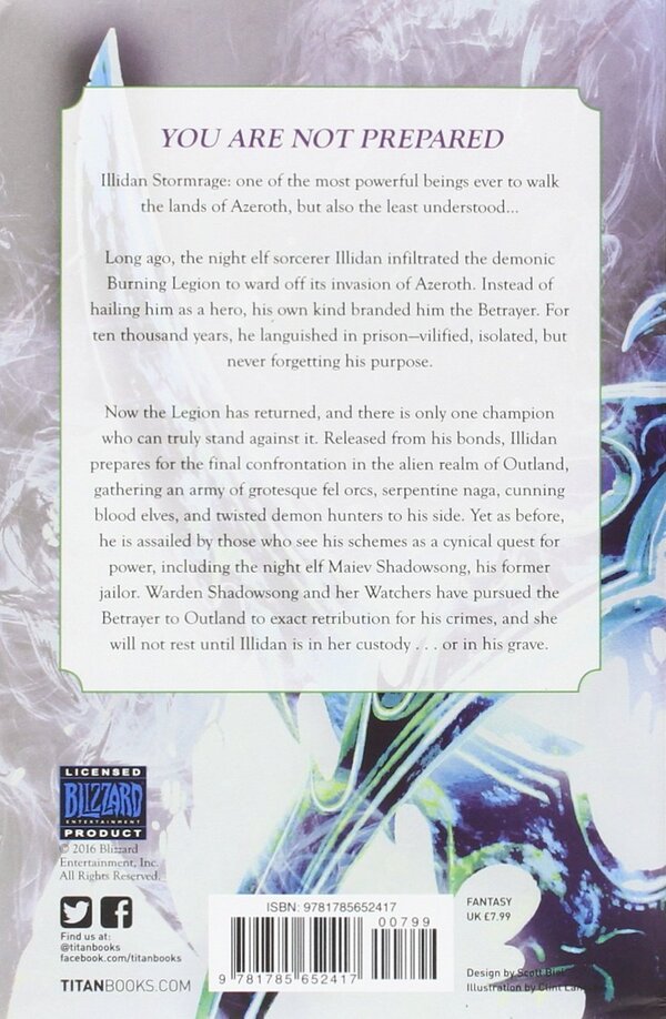 World Of Warcraft: Illidan William King / Уильям Кинг 9781785652417-3