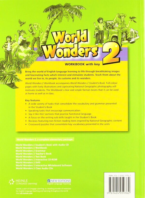 World Wonders 2. Workbook with Key / World Wonders 2. Workbook with Key Катрина Горлми 978-1424059362-2