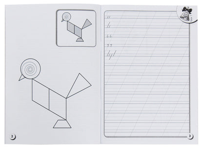 Writings with tracing paper for calligraphy lessons. 1st class / Прописи з калькою для уроків каліграфії. 1 клас Елена Никулочкина 978-617-09-2072-0-3