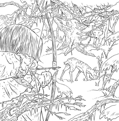 Yard Of Thorns And Roses. Coloring Book / Двір шипів і троянд. Розмальовка Sarah J. Maas / Сара Дж. Маас 9786171712812-4