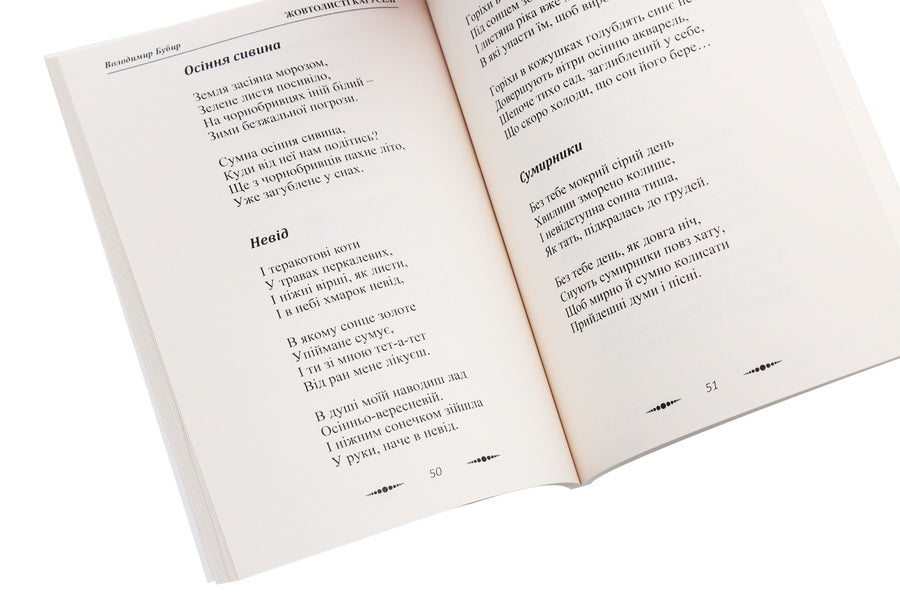 Yellow carousels / Жовтолисті каруселі Владимир Бубыр 978-617-7844-85-2-5