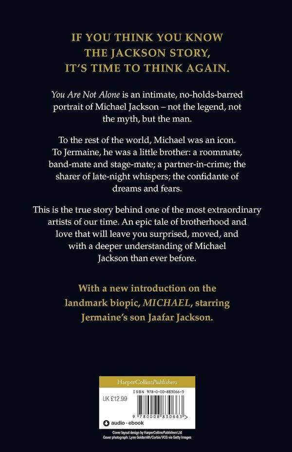 You Are Not Alone: Michael, Through A Brothers Eyes Jermaine Jackson - Джермейн Джексон 9780008830663-2