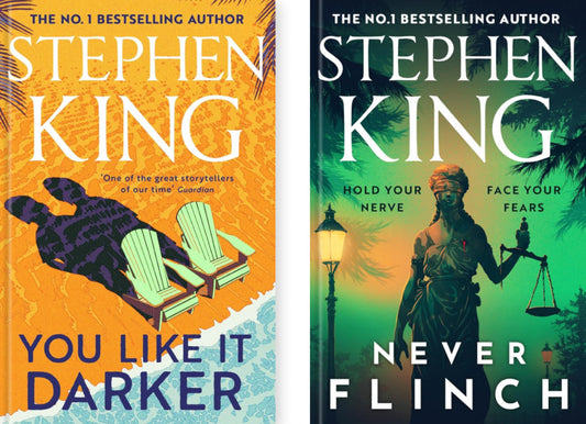 You Like It Darker. Never Flinch (Set Of 2 Books) Stephen King / Стивен Кинг 9781399725095,9781399744331-1