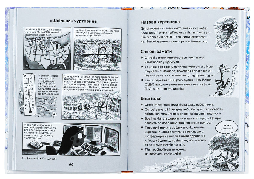 Zeek is a weather geek. Saving a lizard from a blizzard / Зік — погодний ґік. Порятунок ящірки від хуртовини Джоан Аксельрод-Контрада, Энн Маласпина 978-966-448-351-0-5