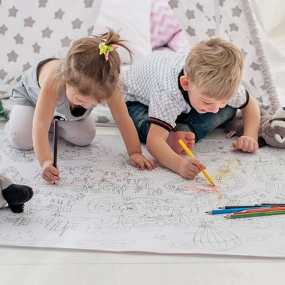 Zooland. XXL coloring page (envelope) / Зооландія. Розмальовка XXL (конверт)  978-966-97625-2-8-6