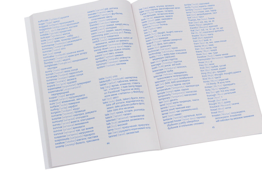 Zoshi-Slovnik To The Anglіysko Movi For Grades 5-9 Alexander Sagan / Александр Саган 9789663087757-4