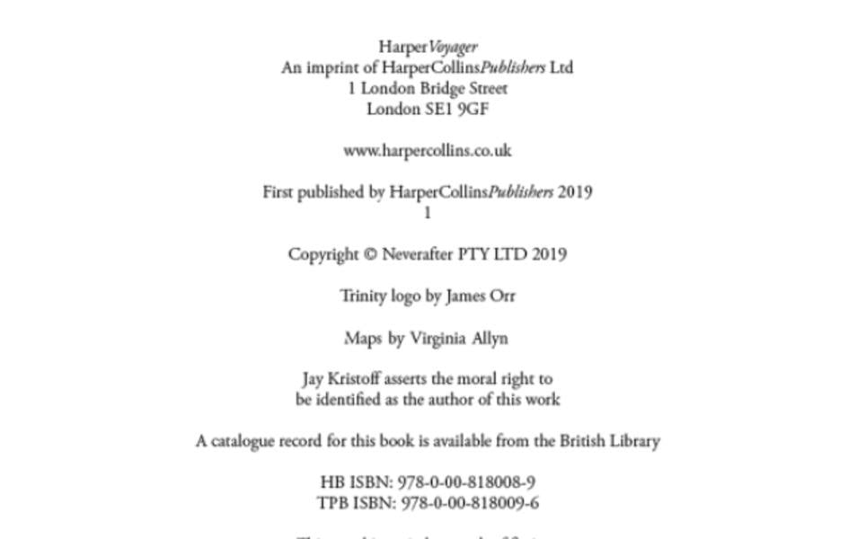 darkdawn / Darkdawn Джей Кристофф 978-0-00-818011-9-5