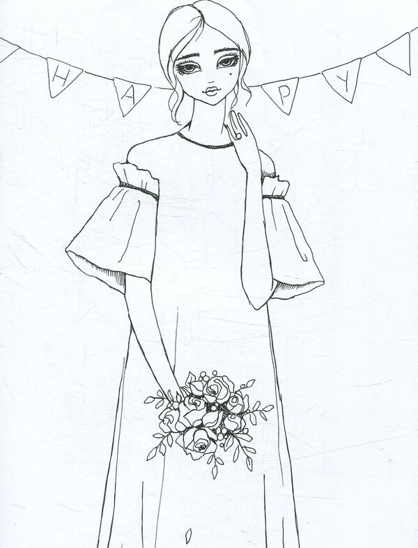 #girls#fashion#flowers / #girls#fashion#flowers Александра Наята 978-617-7579-19-8-4