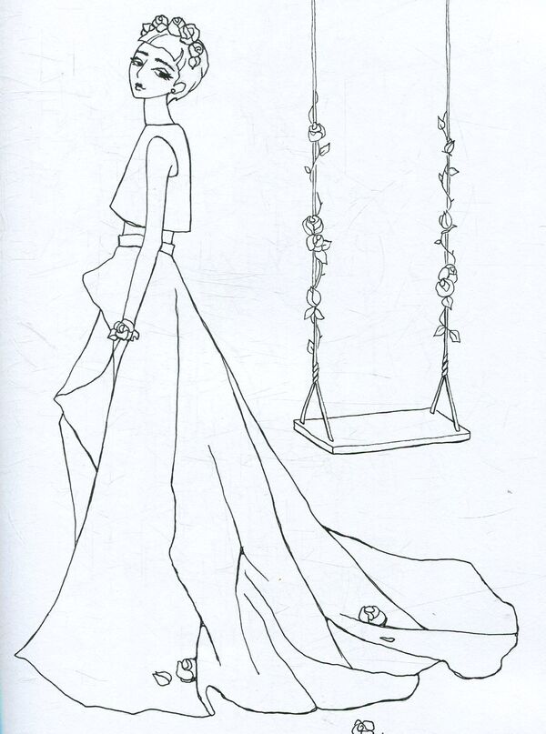 #girls#fashion#flowers / #girls#fashion#flowers Александра Наята 978-617-7579-19-8-6