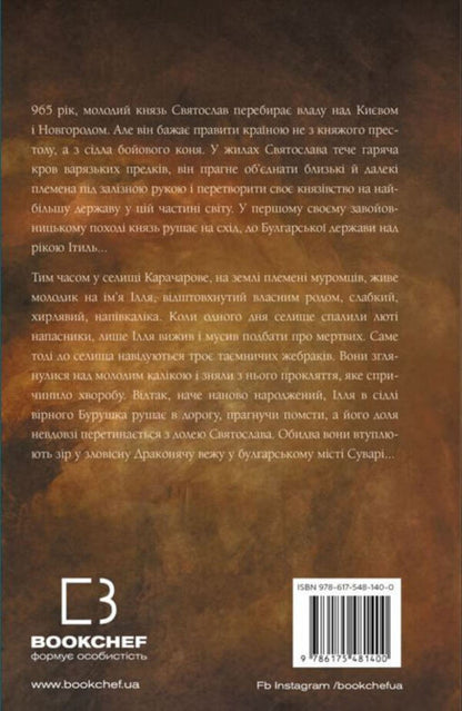 hero Book 1. Steel rod / Богатир. Книга 1. Сталеве жезло Юрай Червенак 978-617-548-140-0-2