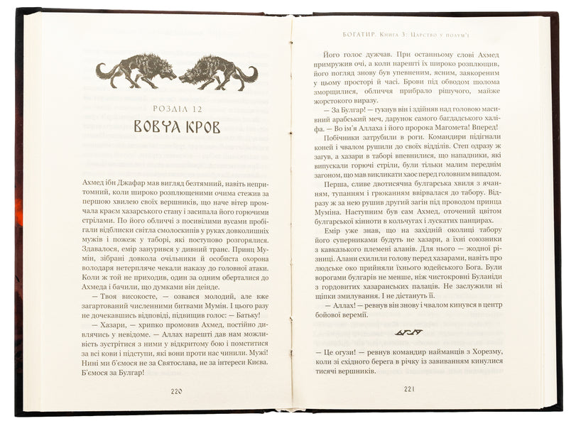 hero Book 3. Kingdom in Flames / Богатир. Книга 3. Царство у полум’ї Юрай Червенак 978-617-548-329-9-6