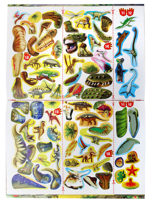meganalipkiDinosaurs / Меганаліпки. Динозаври Дмитрий Турбанист 978-966-987-091-9-4