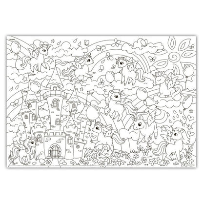 unicorns Coloring book / Єдиноріжки. Розмальовка  978-617-7542-06-2-3