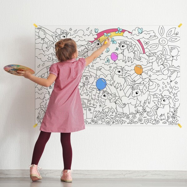 unicorns Coloring book / Єдиноріжки. Розмальовка  978-617-7542-06-2-5