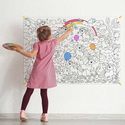 unicorns Coloring book / Єдиноріжки. Розмальовка  978-617-7542-06-2-5