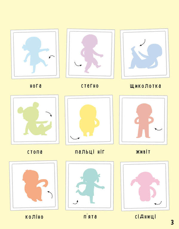 your body The first sticker book / Твоє тіло. Перший стікербук Фелисити Брукс 9786175230077-3