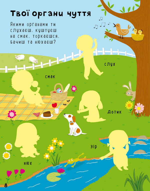 your body The first sticker book / Твоє тіло. Перший стікербук Фелисити Брукс 9786175230077-4