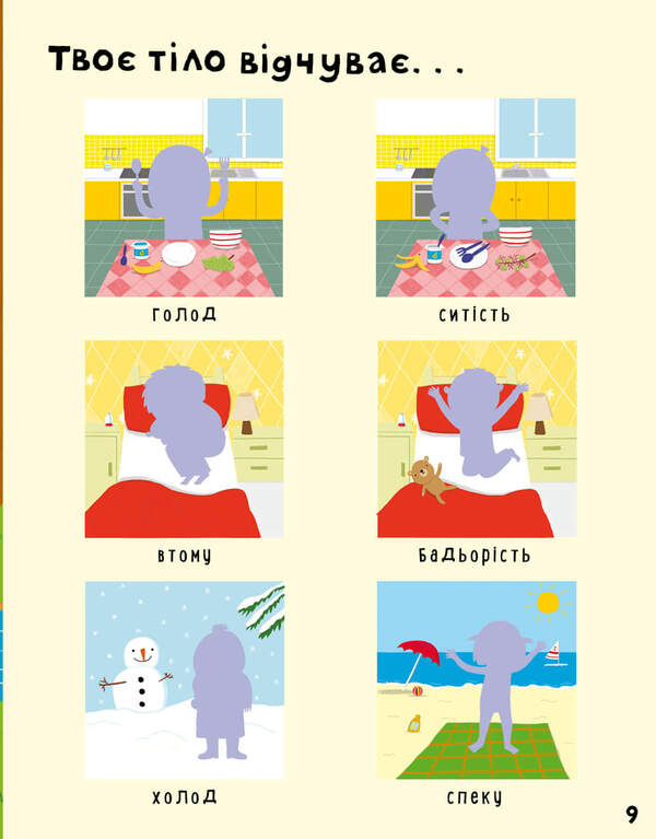 your body The first sticker book / Твоє тіло. Перший стікербук Фелисити Брукс 9786175230077-5